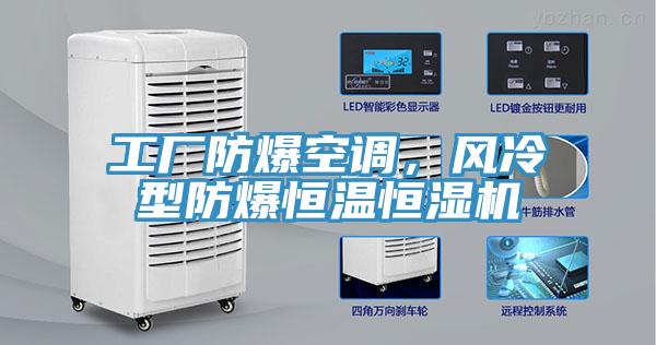 工廠防爆空調(diào)，風(fēng)冷型防爆恒溫恒濕機(jī)