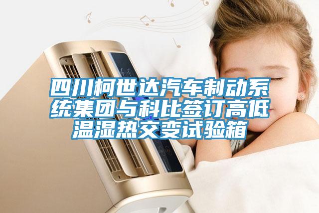 四川柯世達(dá)汽車制動(dòng)系統(tǒng)集團(tuán)與科比簽訂高低溫濕熱交變試驗(yàn)箱