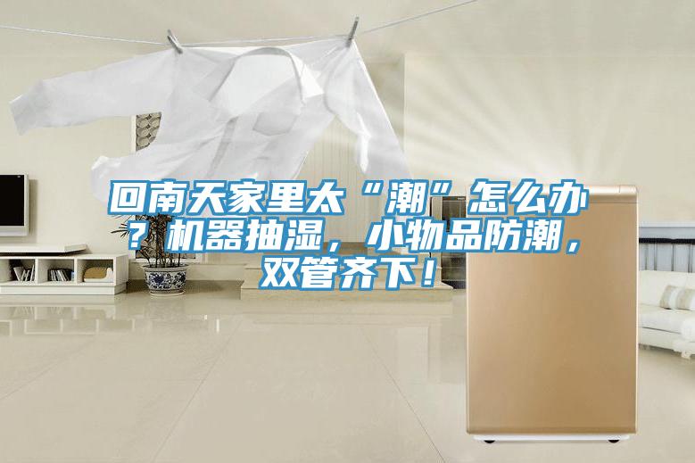 回南天家里太“潮”怎么辦？機(jī)器抽濕，小物品防潮，雙管齊下！