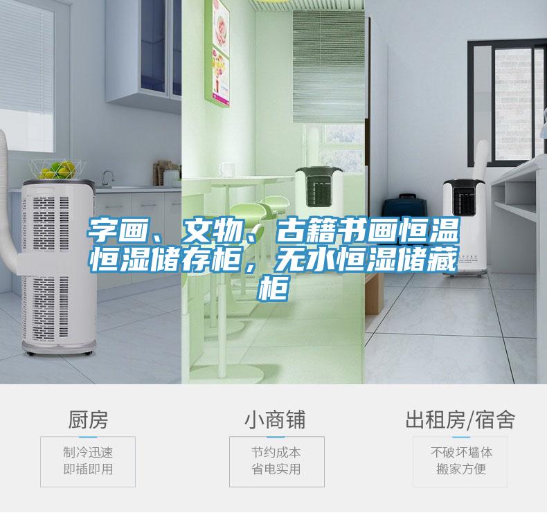 字畫、文物、古籍書畫恒溫恒濕儲存柜，無水恒濕儲藏柜