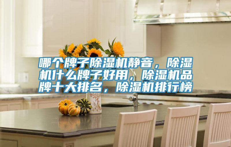 哪個牌子除濕機靜音，除濕機什么牌子好用，除濕機品牌十大排名，除濕機排行榜