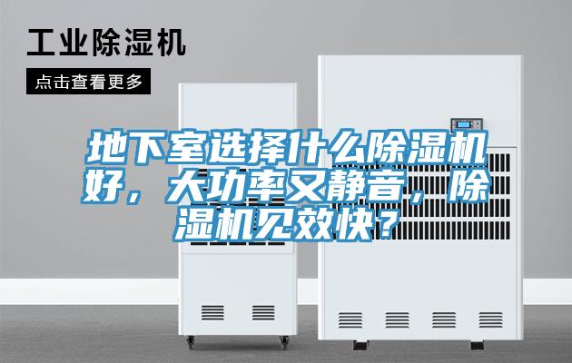 地下室選擇什么除濕機(jī)好，大功率又靜音，除濕機(jī)見效快？