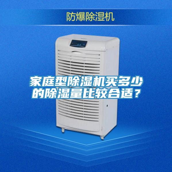 家庭型除濕機(jī)買多少的除濕量比較合適？