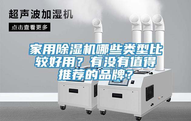 家用除濕機(jī)哪些類型比較好用？有沒有值得推薦的品牌？