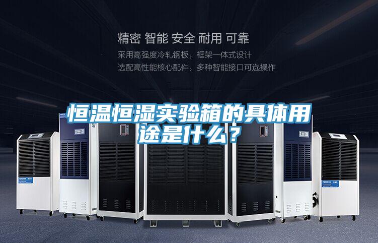 恒溫恒濕實驗箱的具體用途是什么？