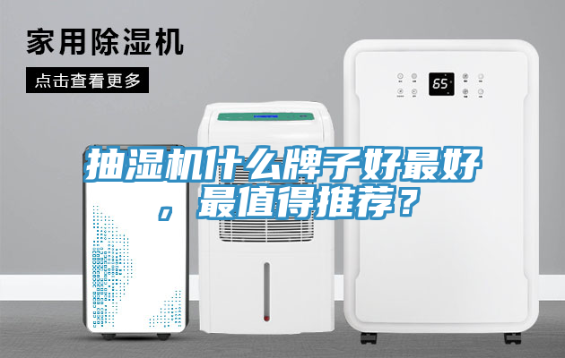 抽濕機(jī)什么牌子好最好，最值得推薦？