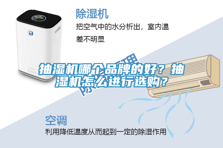 抽濕機(jī)哪個(gè)品牌的好？抽濕機(jī)怎么進(jìn)行選購(gòu)？