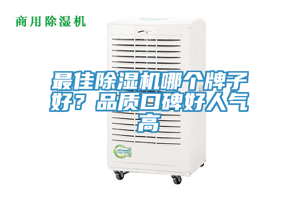最佳除濕機(jī)哪個牌子好？品質(zhì)口碑好人氣高