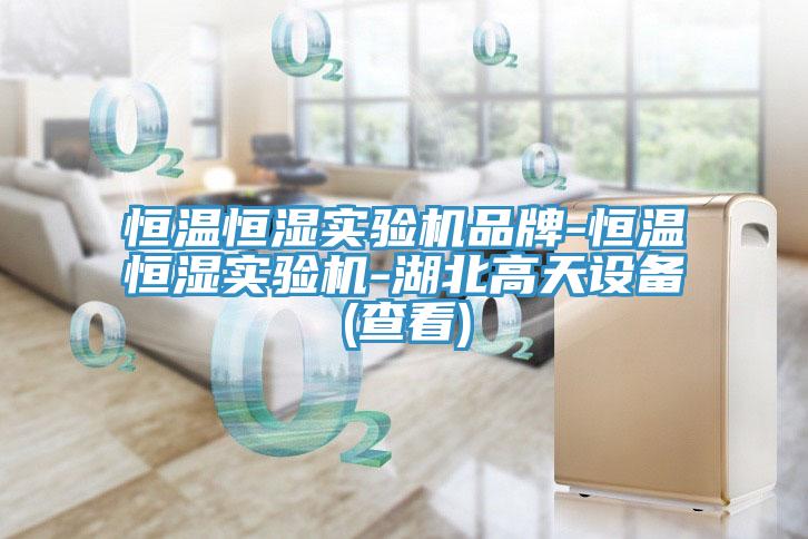 恒溫恒濕實驗機(jī)品牌-恒溫恒濕實驗機(jī)-湖北高天設(shè)備(查看)