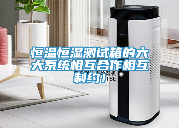 恒溫恒濕測(cè)試箱的六大系統(tǒng)相互合作相互制約！