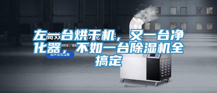 左一臺烘干機(jī)，又一臺凈化器，不如一臺除濕機(jī)全搞定