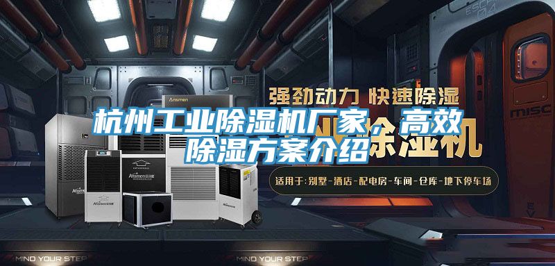 杭州工業(yè)除濕機(jī)廠家，高效除濕方案介紹