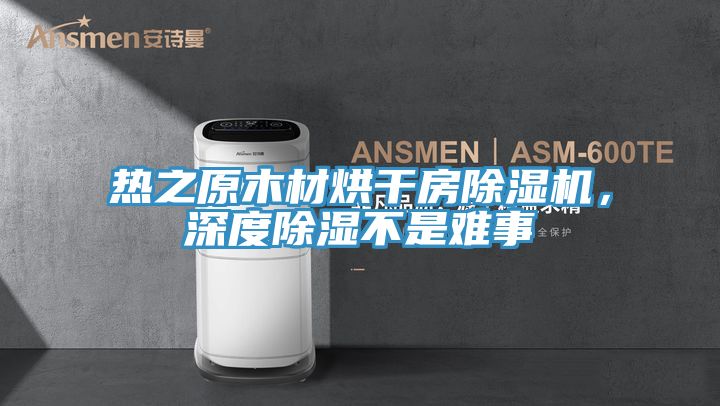 熱之原木材烘干房除濕機，深度除濕不是難事