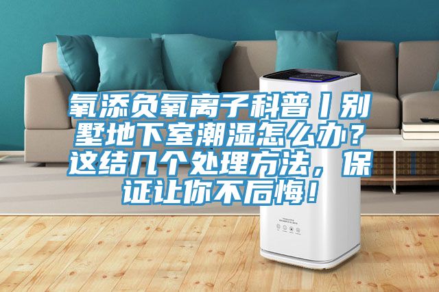 氧添負(fù)氧離子科普丨別墅地下室潮濕怎么辦？這結(jié)幾個處理方法，保證讓你不后悔！