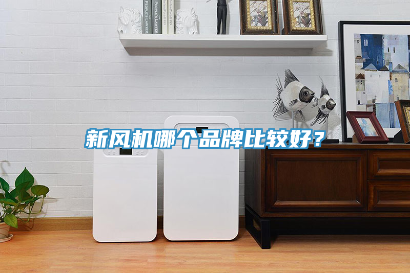 新風機哪個品牌比較好？