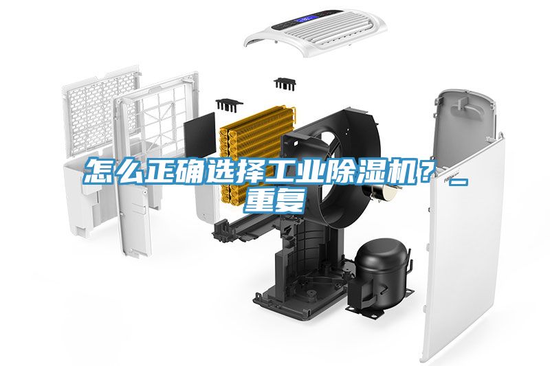 怎么正確選擇工業(yè)除濕機？_重復