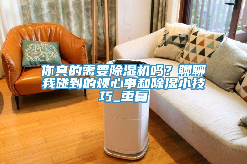 你真的需要除濕機嗎？聊聊我碰到的煩心事和除濕小技巧_重復(fù)