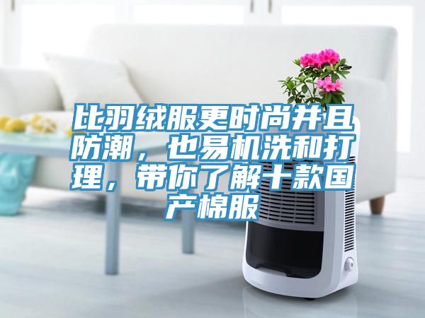 比羽絨服更時尚并且防潮，也易機(jī)洗和打理，帶你了解十款國產(chǎn)棉服