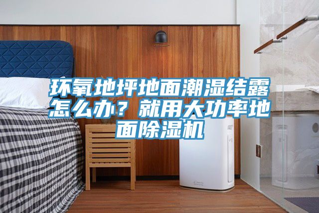 環(huán)氧地坪地面潮濕結(jié)露怎么辦？就用大功率地面除濕機(jī)