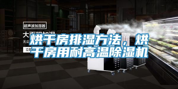 烘干房排濕方法，烘干房用耐高溫除濕機