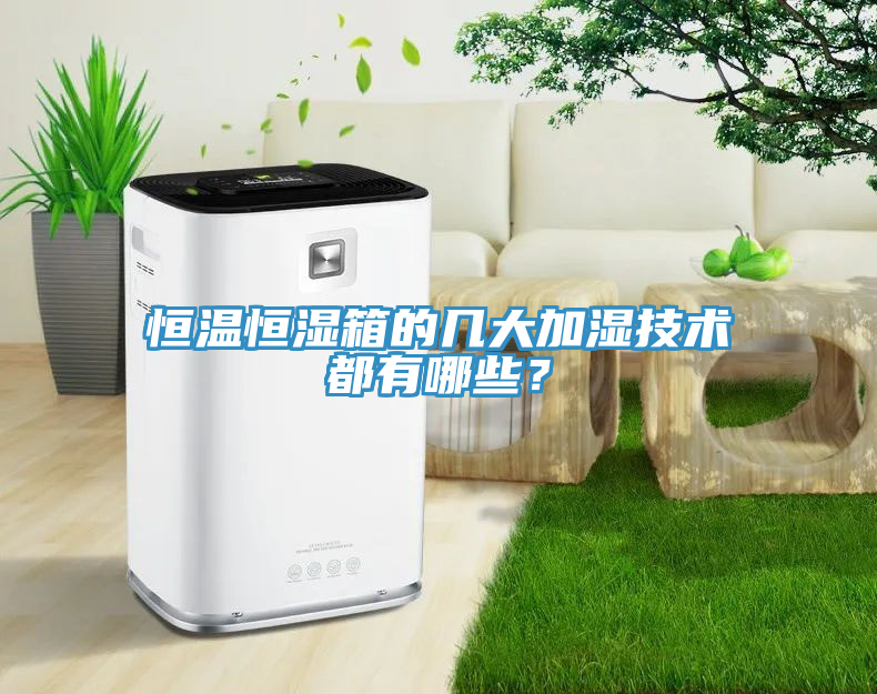 恒溫恒濕箱的幾大加濕技術(shù)都有哪些？