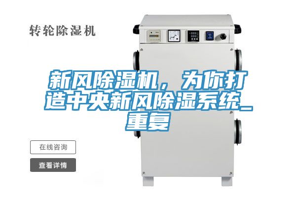 新風(fēng)除濕機(jī)，為你打造中央新風(fēng)除濕系統(tǒng)_重復(fù)