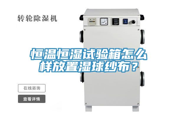 恒溫恒濕試驗(yàn)箱怎么樣放置濕球紗布？