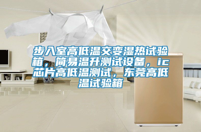 步入室高低溫交變濕熱試驗箱，簡易溫升測試設備，ic芯片高低溫測試，東莞高低溫試驗箱