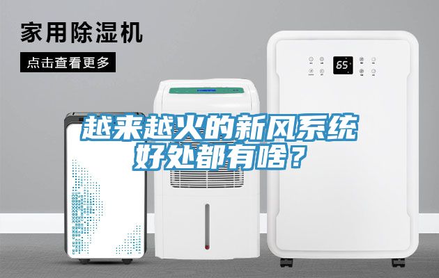 越來越火的新風(fēng)系統(tǒng)好處都有啥？