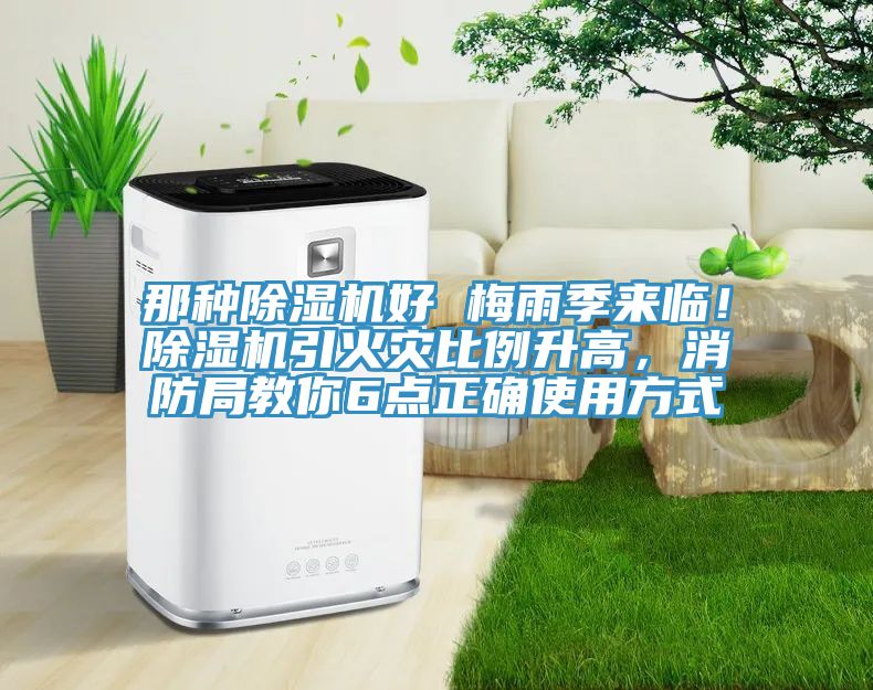 那種除濕機(jī)好 梅雨季來臨！除濕機(jī)引火災(zāi)比例升高，消防局教你6點(diǎn)正確使用方式