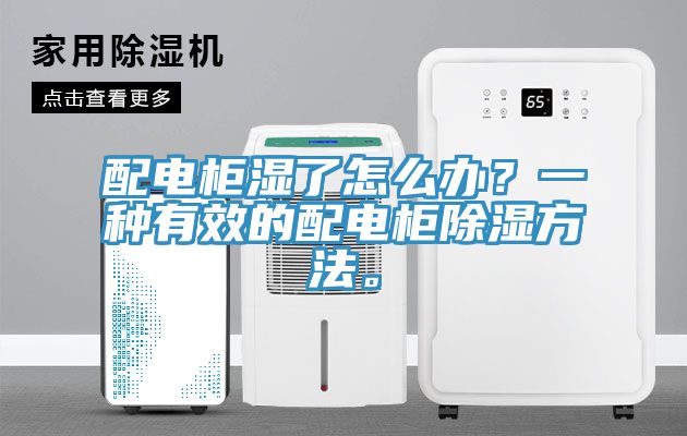 配電柜濕了怎么辦？一種有效的配電柜除濕方法。