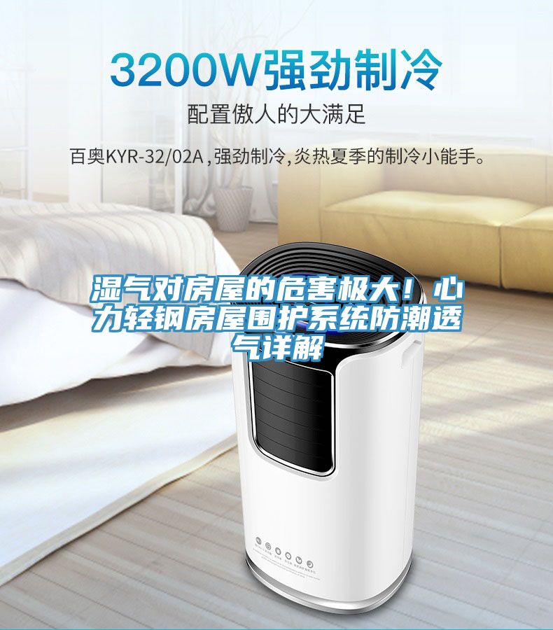濕氣對(duì)房屋的危害極大！心力輕鋼房屋圍護(hù)系統(tǒng)防潮透氣詳解