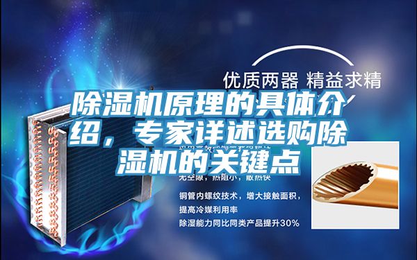 除濕機(jī)原理的具體介紹，專家詳述選購(gòu)除濕機(jī)的關(guān)鍵點(diǎn)