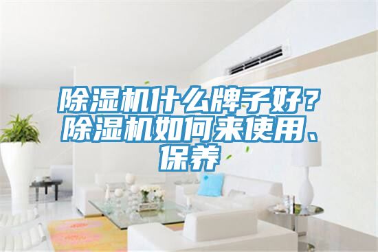 除濕機(jī)什么牌子好？除濕機(jī)如何來(lái)使用、保養(yǎng)