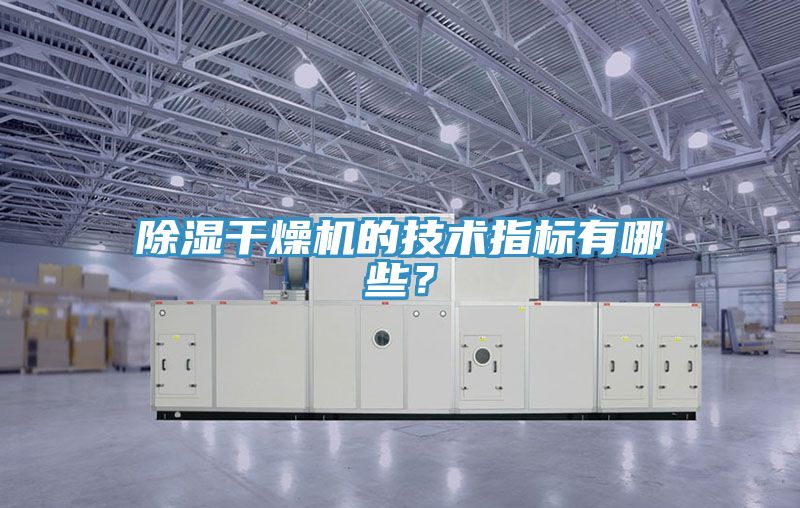 除濕干燥機的技術(shù)指標有哪些？
