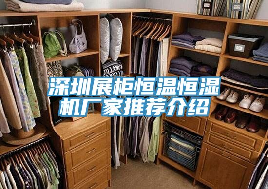 深圳展柜恒溫恒濕機(jī)廠(chǎng)家推薦介紹
