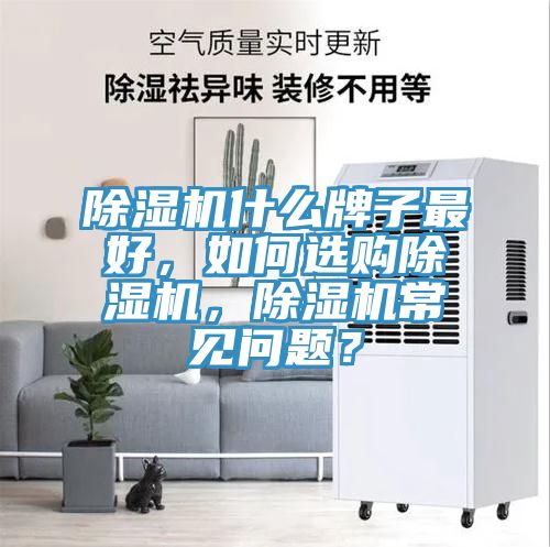 除濕機(jī)什么牌子最好，如何選購(gòu)除濕機(jī)，除濕機(jī)常見(jiàn)問(wèn)題？
