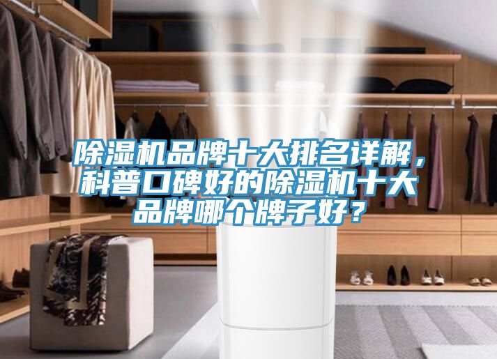 除濕機(jī)品牌十大排名詳解，科普口碑好的除濕機(jī)十大品牌哪個(gè)牌子好？