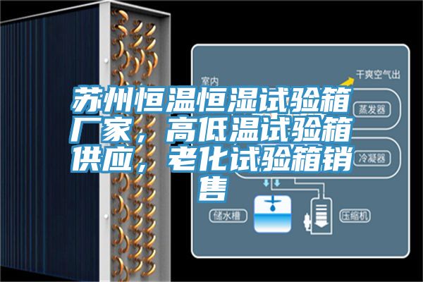 蘇州恒溫恒濕試驗箱廠家，高低溫試驗箱供應(yīng)，老化試驗箱銷售