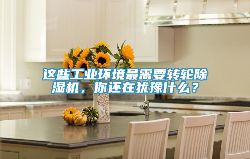 這些工業(yè)環(huán)境最需要轉(zhuǎn)輪除濕機(jī)，你還在猶豫什么？