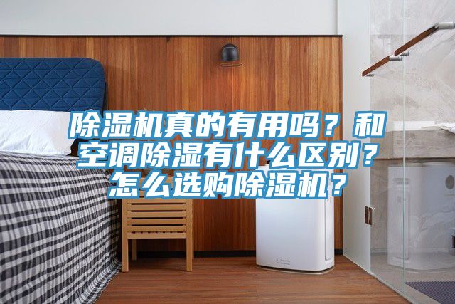 除濕機真的有用嗎？和空調(diào)除濕有什么區(qū)別？怎么選購除濕機？
