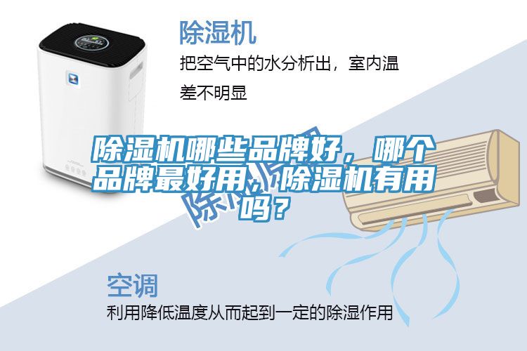 除濕機哪些品牌好，哪個品牌最好用，除濕機有用嗎？
