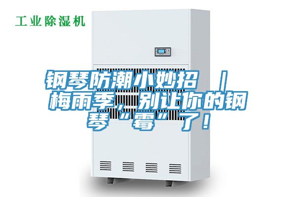 鋼琴防潮小妙招 ｜ 梅雨季，別讓你的鋼琴“霉”了！