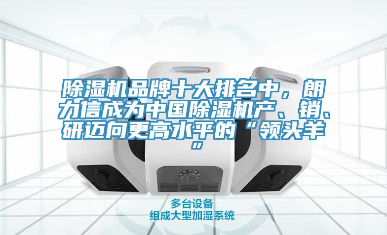 除濕機品牌十大排名中，朗力信成為中國除濕機產(chǎn)、銷、研邁向更高水平的“領頭羊”