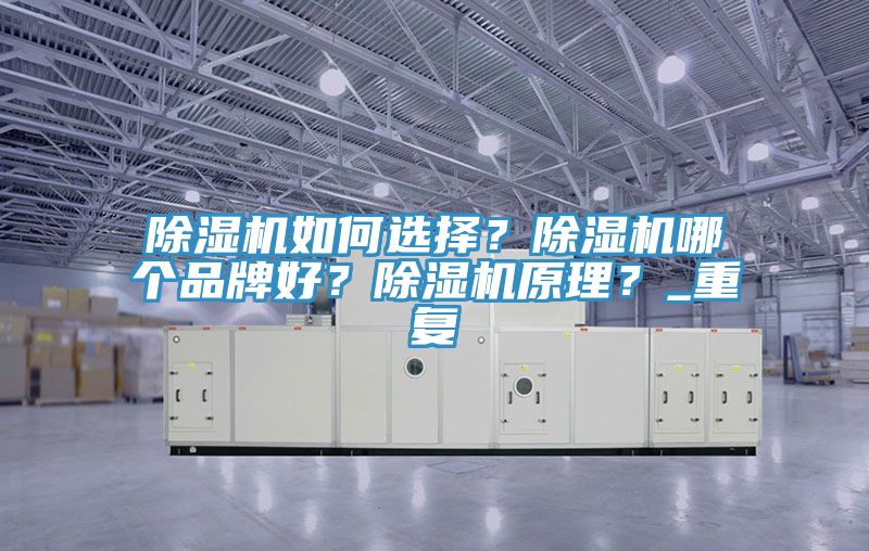 除濕機(jī)如何選擇？除濕機(jī)哪個(gè)品牌好？除濕機(jī)原理？_重復(fù)