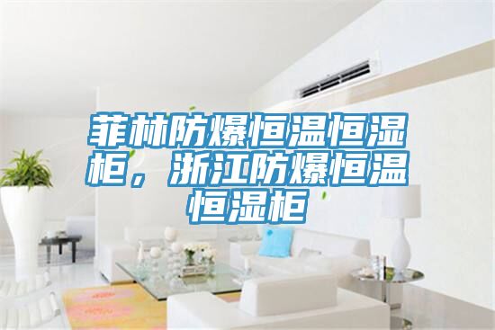 菲林防爆恒溫恒濕柜，浙江防爆恒溫恒濕柜