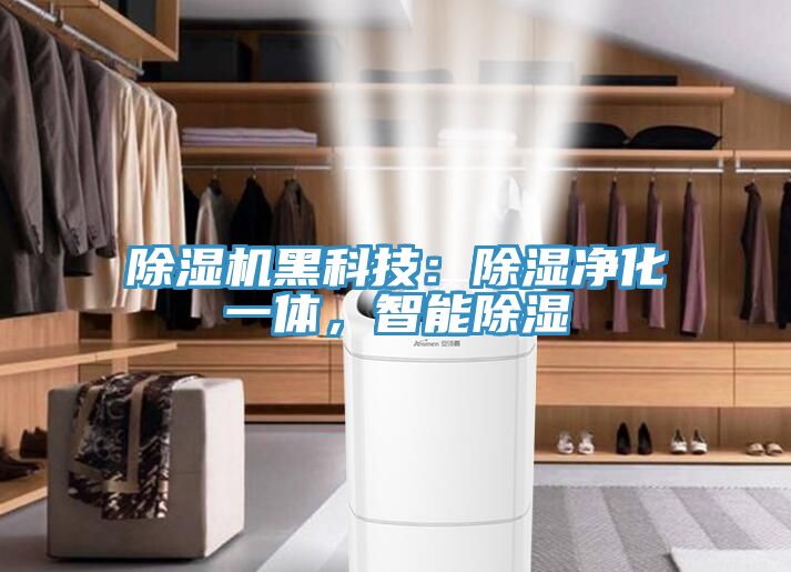 除濕機(jī)黑科技：除濕凈化一體，智能除濕