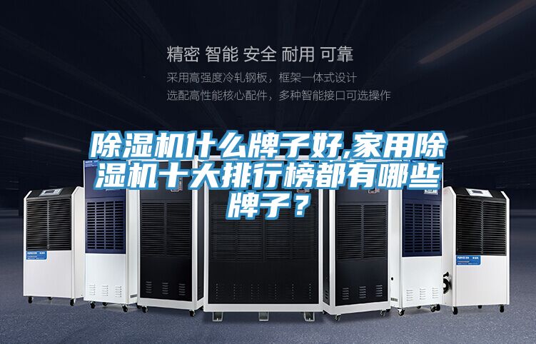 除濕機什么牌子好,家用除濕機十大排行榜都有哪些牌子？