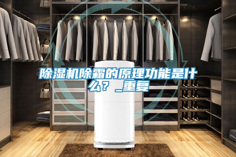 除濕機(jī)除霜的原理功能是什么？_重復(fù)