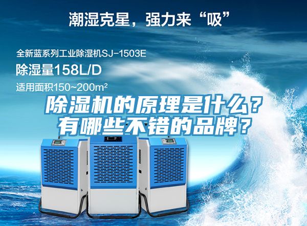 除濕機的原理是什么？有哪些不錯的品牌？